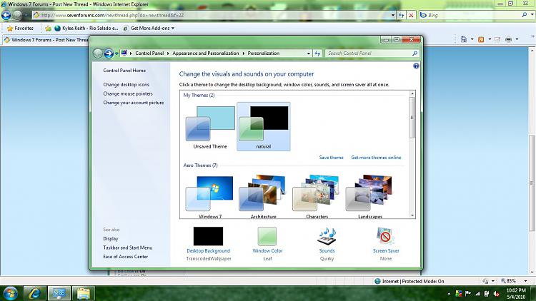 Cant Change Wallpaper Windows 7